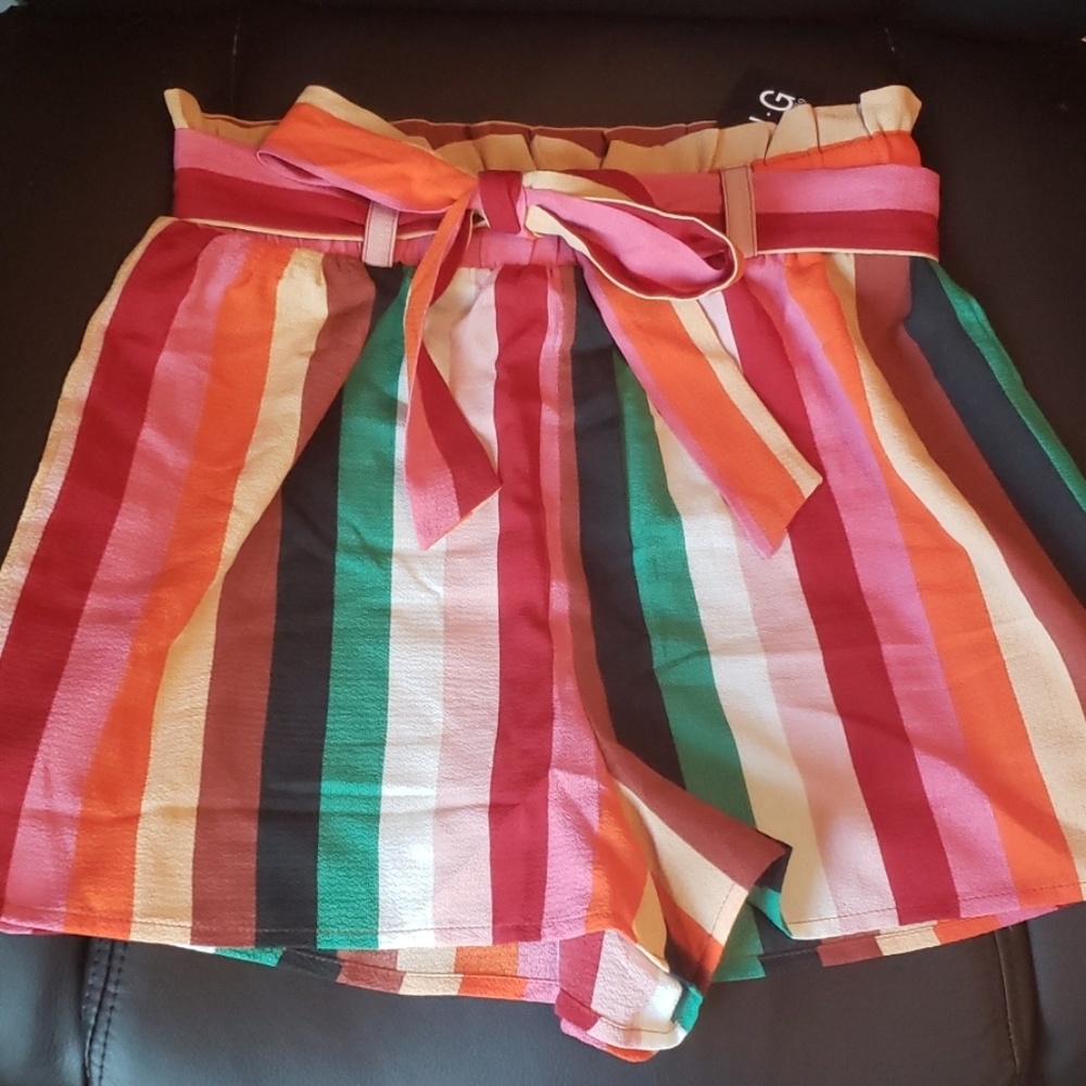 High waisted shorts